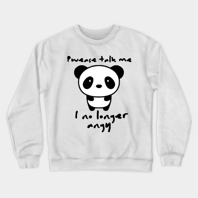 I No Longer Angry Crewneck Sweatshirt by Little Designer